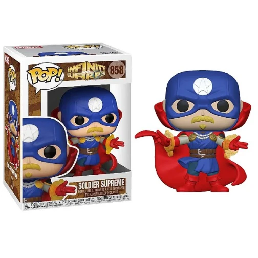 FUNKO POP MARVEL INFINITY WARPS - SOLDIER SUPREME 858 