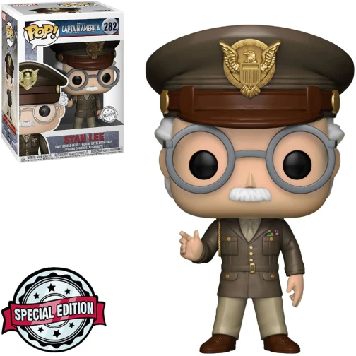 FUNKO POP MARVEL CAPTAIN AMERICA: THE FIRST AVENGER EXCLUSIVE - STAN LEE (GENERAL) 282