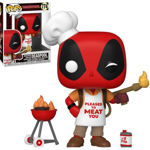 FUNKO POP MARVEL DEADPOOL - BACKYARD GRILLER DEADPOOL 774