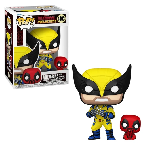 FUNKO POP MARVEL DEADPOOL & WOLVERINE - WOLVERINE WITH BABYPOOL 1403 