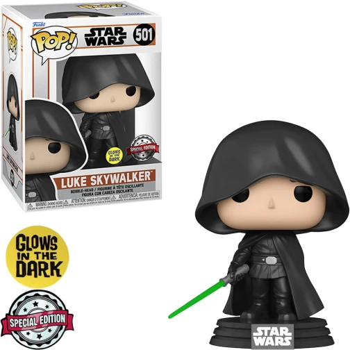 FUNKO POP STAR WARS THE MANDALORIAN EXCLUSIVE - LUKE SKYWALKER 501