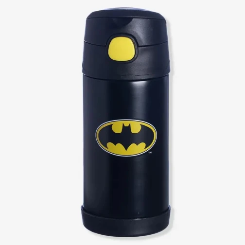 GARRAFA INFANTIL CLICK COM CANUDO BATMAN - DC COMICS 