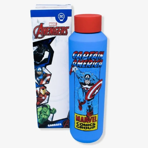 GARRAFA ACQUA CAPITÃO AMÉRICA – MARVEL 