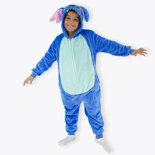 MACACÃO KIGURUMI INFANTIL 7-8 ANOS STITCH – DISNEY 