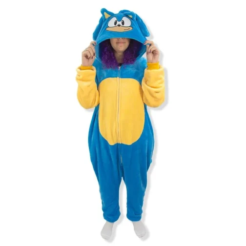 MACACÃO KIGURUMI SONIC 