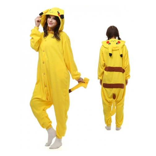 MACACÃO KIGURUMI PIKACHU 