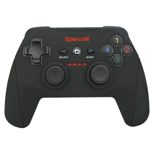 Controle Redragon G808 Harrow / sem Fio para PC / Android / PSP3 / PS3 - Preto