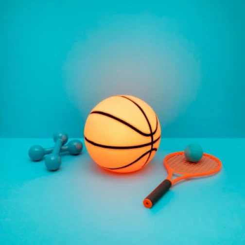 LUMINÁRIA BOLA DE BASQUETE 