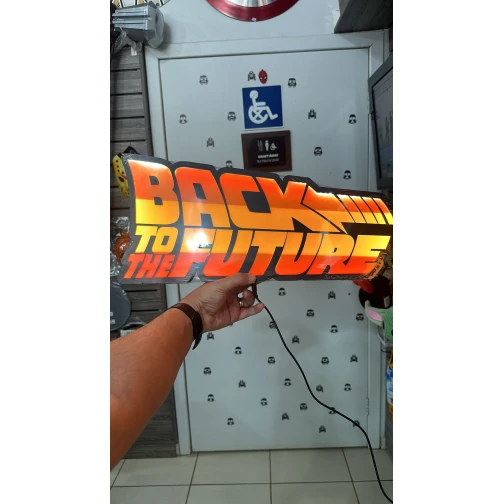 LUMINÁRIA BACK TO THE FUTURE 