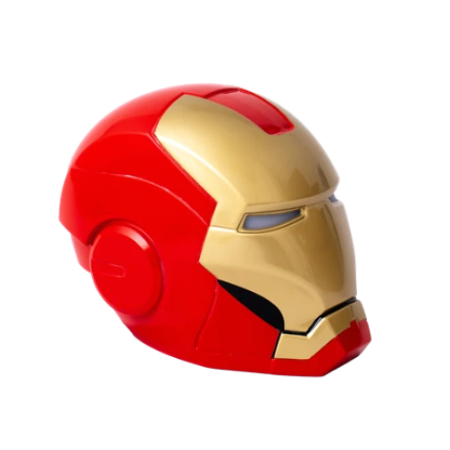 LUMINARIA CAPACETE MARVEL HOMEM DE FERRO PINTURA AUTOMOTIVA