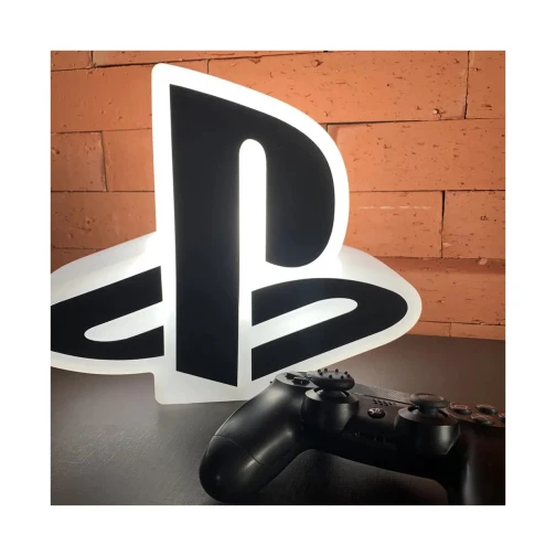 LUMINÁRIA PLAYSTATION LOGO 