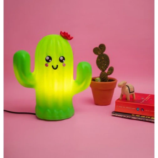 LUMINÁRIA CACTUS FLOR KAWAII