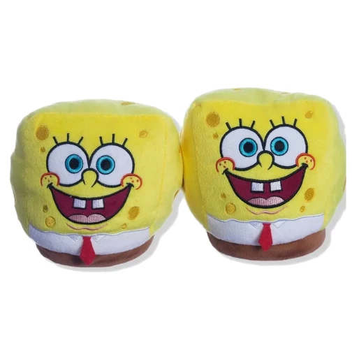 PANTUFA CHINELO FORMATO BOB ESPONJA 