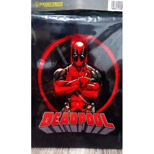 PLACA DECORATIVA DEADPOOL 