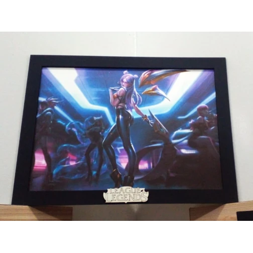 QUADRO DECORATIVO LEAGUE OF LEGENDS 