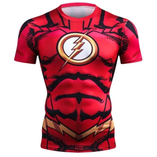 CAMISETA VERMELHA FLASH 