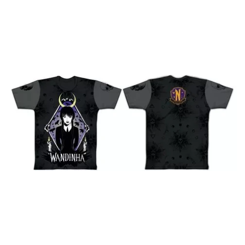 CAMISETA WANDINHA - FAMILIA ADDAMS 