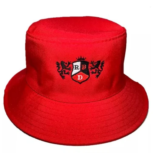 CHAPÉU BUCKET RBD REBELDE - VERMELHO 